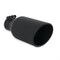 Flowmaster EXHAUST TIP SS 4.5IN 2.5IN TUBING 11IN LONG CLAMPON ANGLE CUT BLACK 15404B - alternate 3